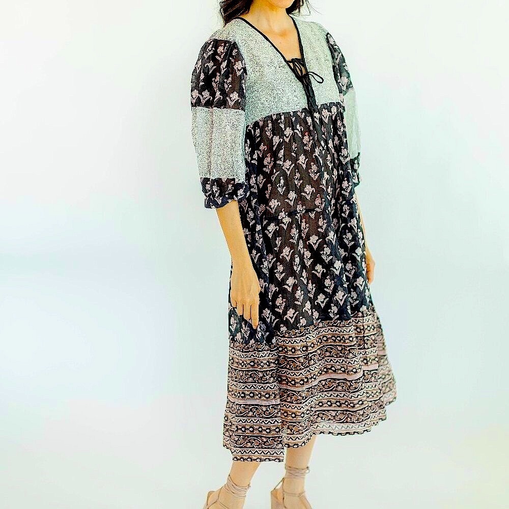 Clara the Label by Victoria Dunn Amara Dress in Black Bean